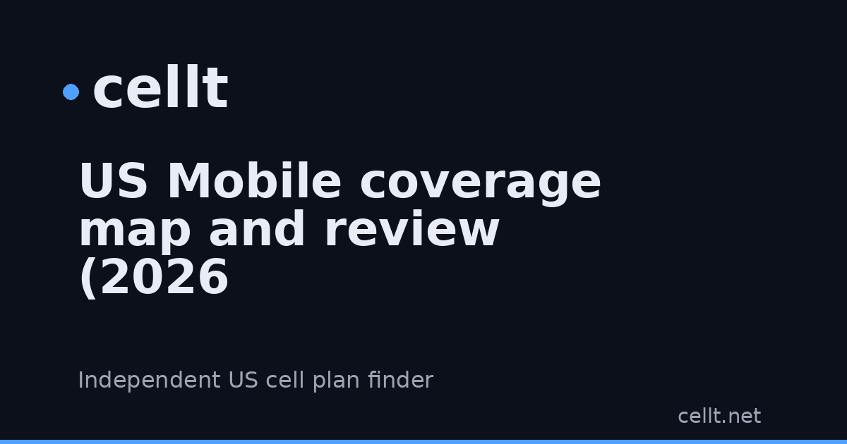 Truconnect Coverage Map US Mobile coverage map and review (2026) | cellt